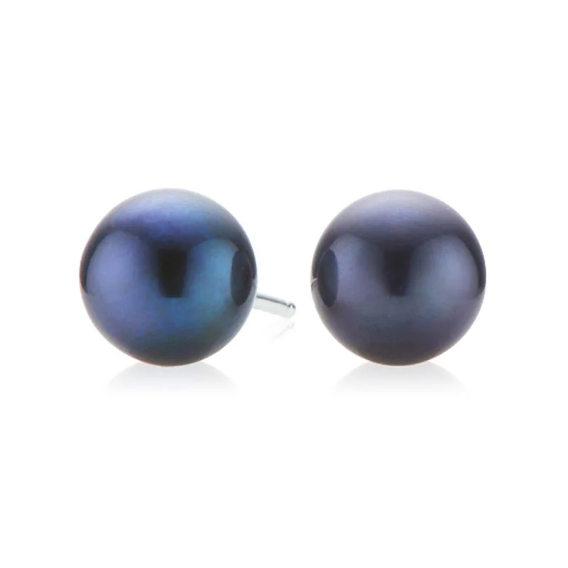 Sterling Silver 7.5-8mm Freshwater Pearl Stud Earrings