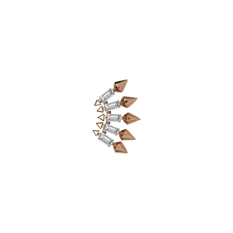 Baroque Arc Stud Earring