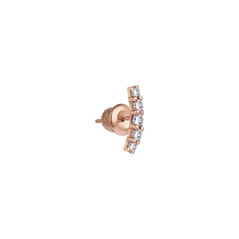 Ella Arc Stud Earring