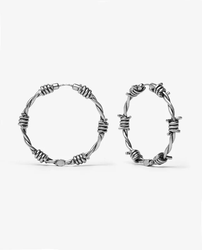 Creed Barbed Wire Earrings