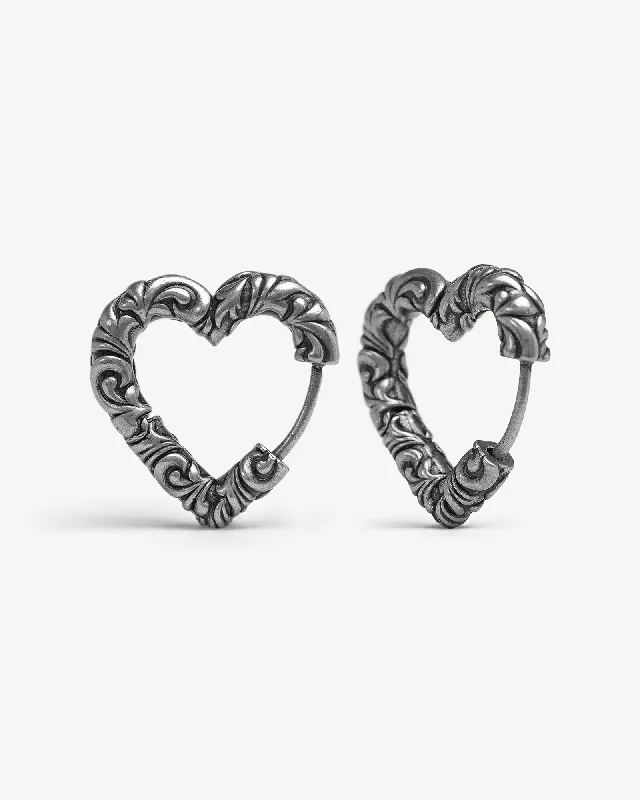 Gregoria Heart Earrings