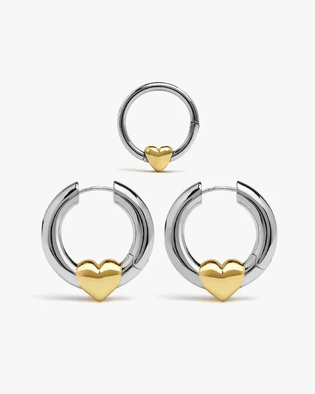 Harrowed Hearts & Earrings Set