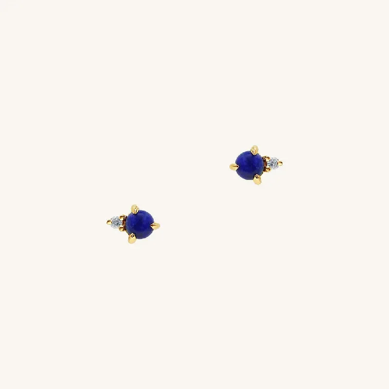 Jimmy Lapis Studs - Stone of Friendship