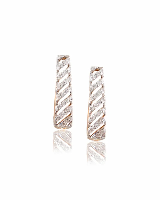 Diamond Long Earrings