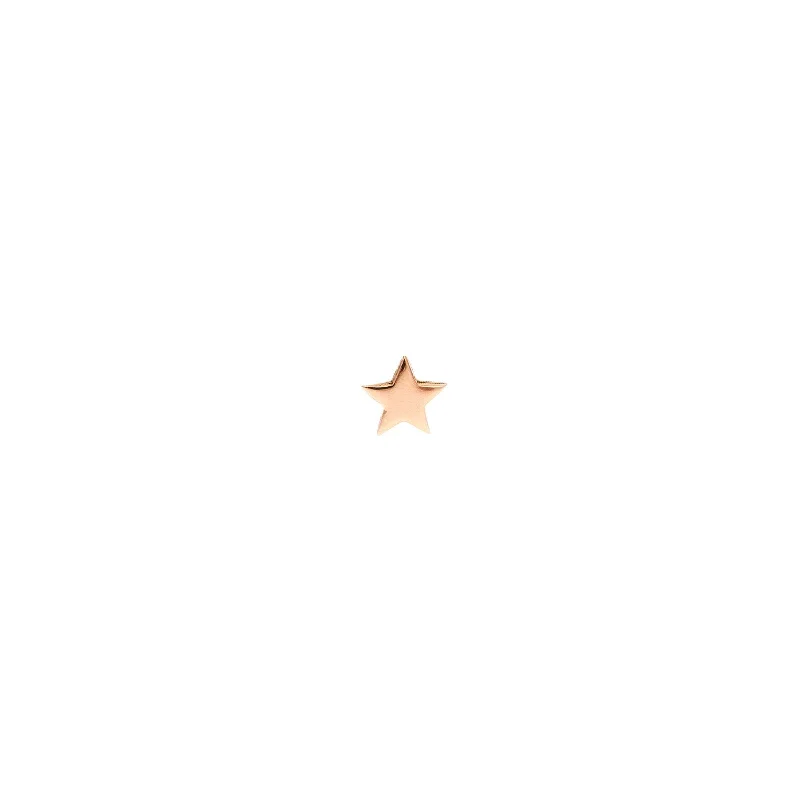 Mini Star Pavé Stud Earring