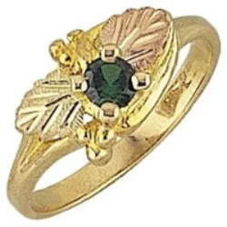 Black Hills Gold Birthstone Ring