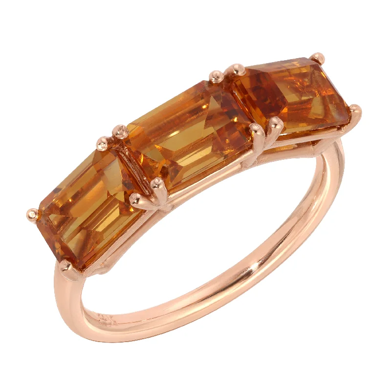 CITRINE BIRTHSTONE RING