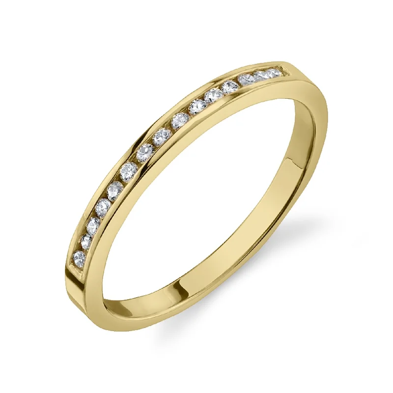 CHANNEL WEDDING BAND