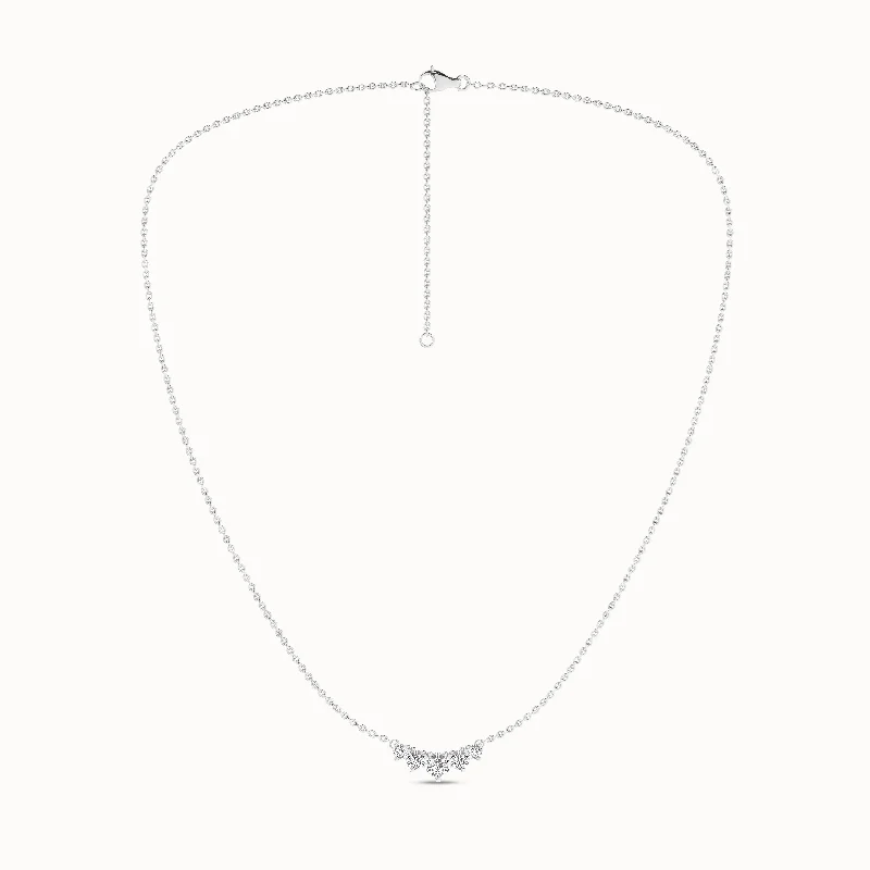 5-Stone Diamond Necklace