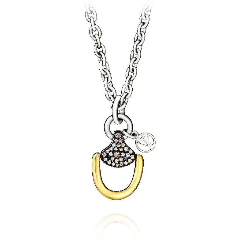 Churchill Downs Necklace | Multi Diamond