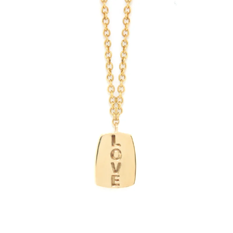 LOVE Charm Necklace