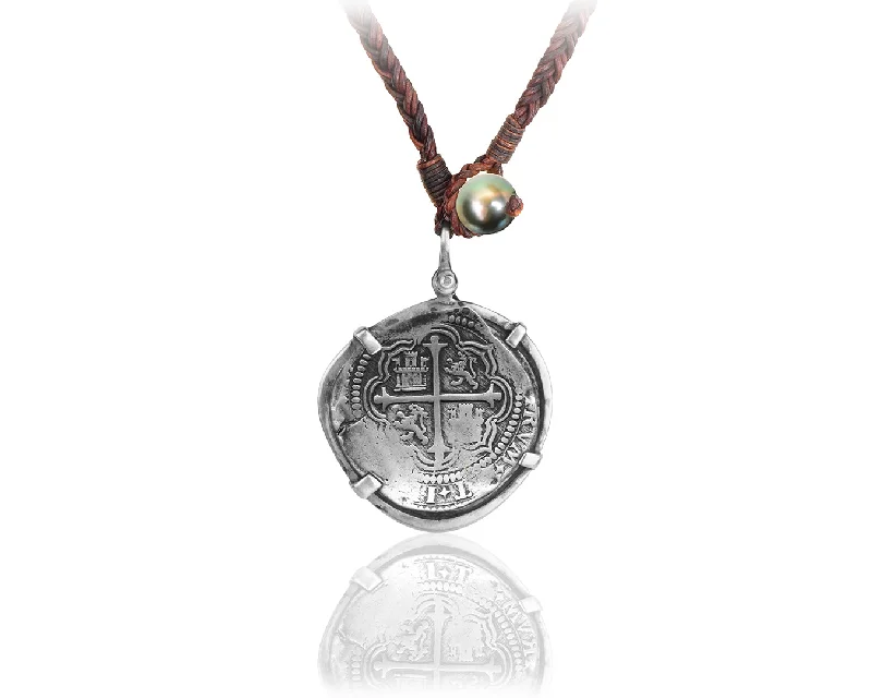 Eight Réales Spanish Shipwreck Coin Necklace