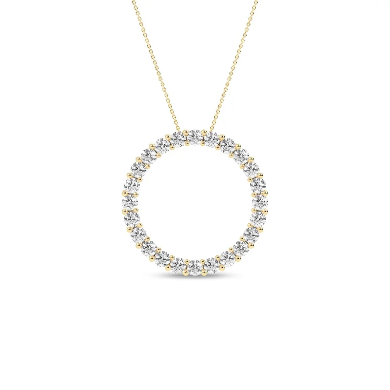 Silhouette Necklace - Circular