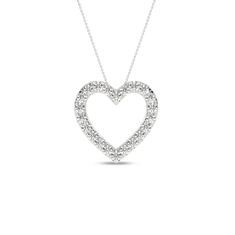 Silhouette Necklace - Heart