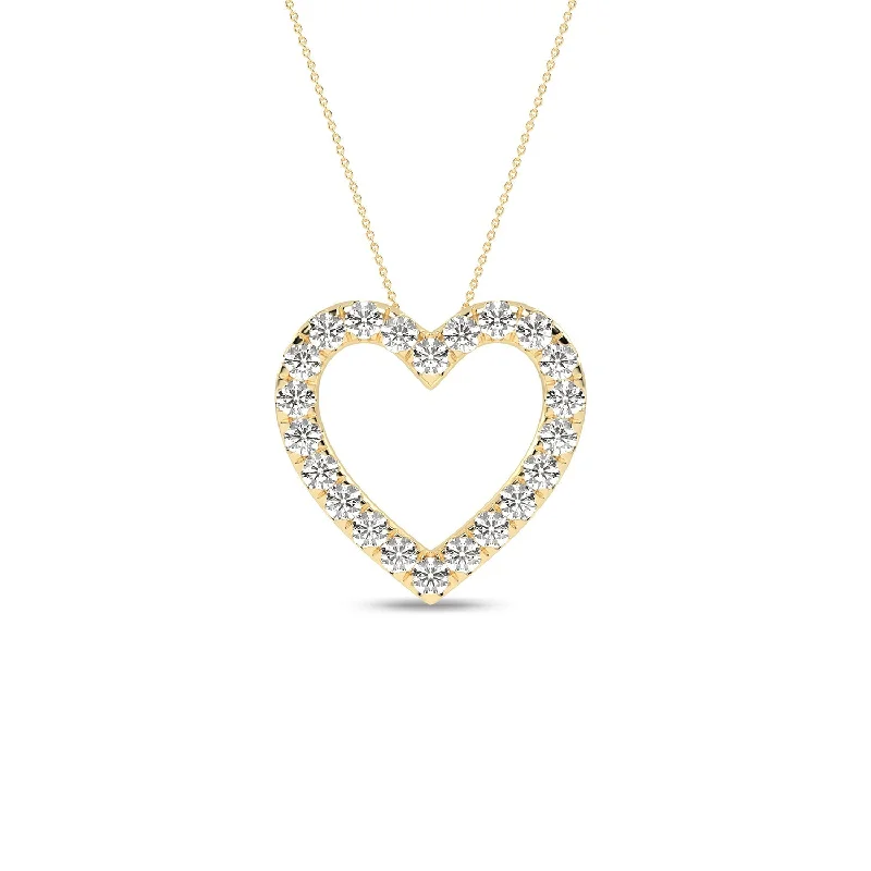 Silhouette Necklace - Heart