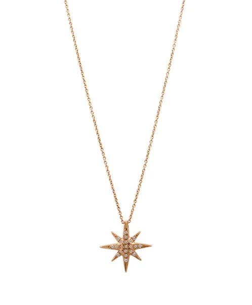 The North Star Diamond Star Pendant - available on special order