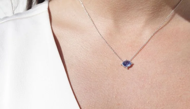 The "Olivia" Sapphire Necklace - available on special order