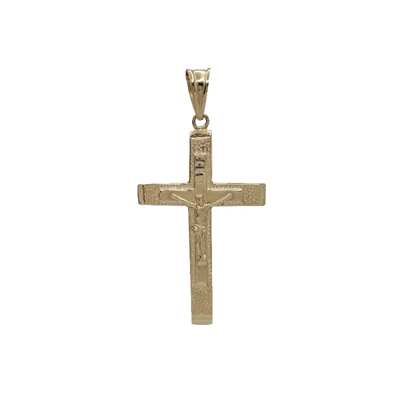 Crucifix Cross Pendant (10K)