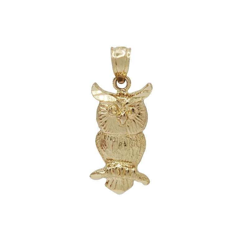 Owl Pendant (14K)