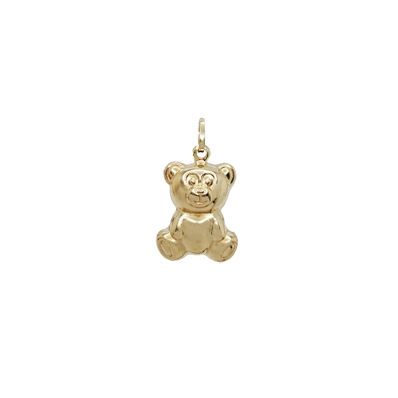 Teddy Bear Pendant (14K)